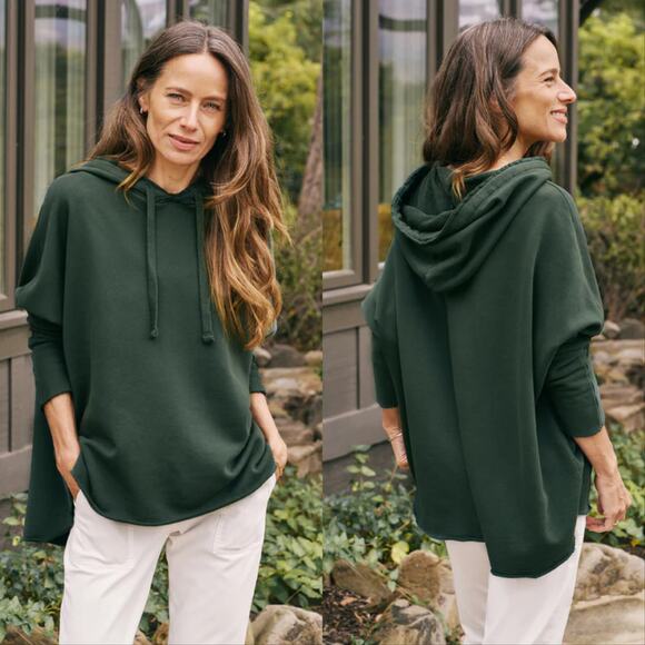 Frank & Eileen Tops - Frank & Eileen Kane Capelet Hoodie